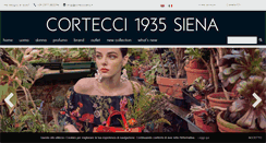 Desktop Screenshot of corteccisiena.it